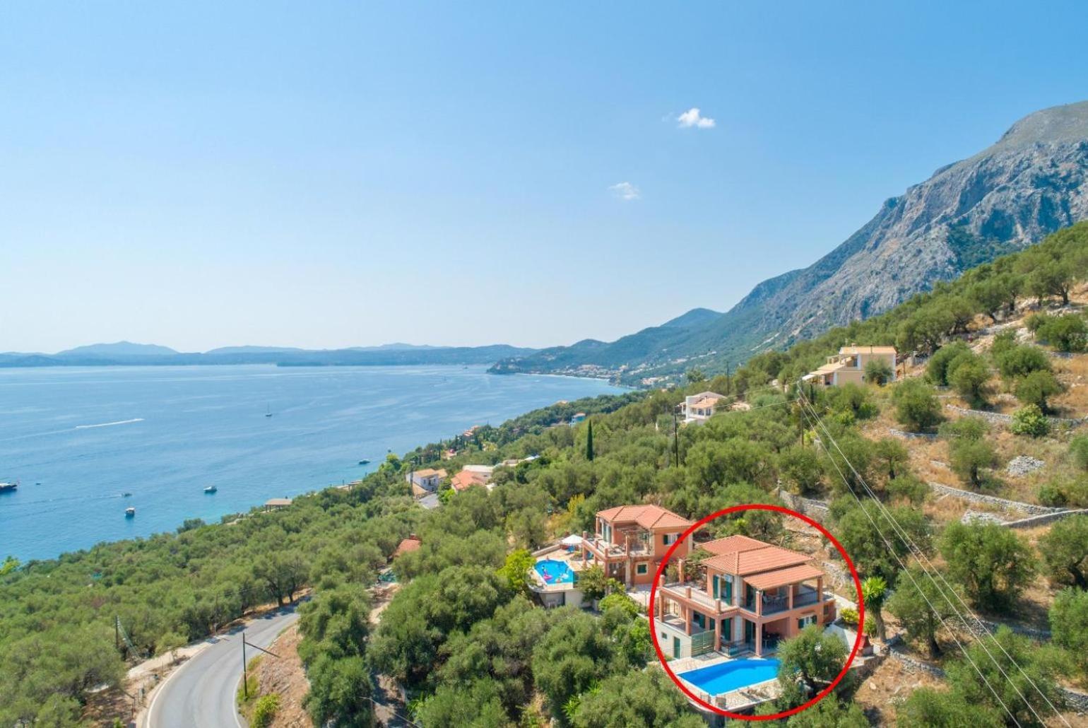 Vasillis Villa Nisaki  ภายนอก รูปภาพ